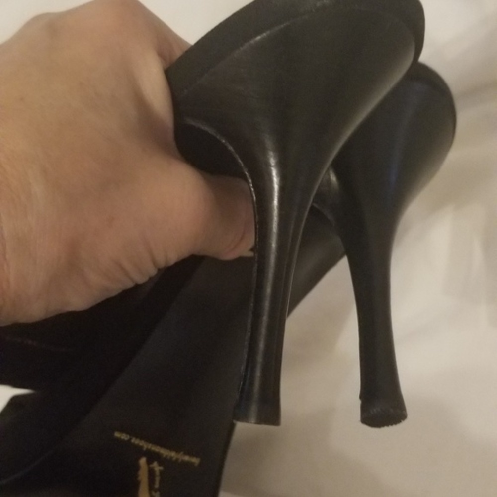 Beverly Feldman stiletto slides 9.5 new - Picture 4 of 8